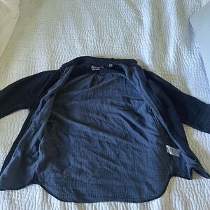 Vince Blue Casual Button Down Shirt